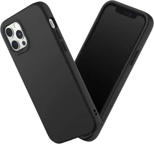 RhinoShield SolidSuit Apple iPhone 12 / 12 Pro Hoesje Classic Zwart afbeelding 1