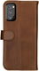 Rosso Deluxe Samsung Galaxy S20 FE Hoesje Echt Leer Book Case Bruin afbeelding 10