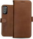 Rosso Deluxe Samsung Galaxy S20 FE Hoesje Echt Leer Book Case Bruin afbeelding 12
