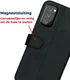 Rosso Deluxe Samsung Galaxy S20 FE Hoesje Echt Leer Book Case Zwart afbeelding 8