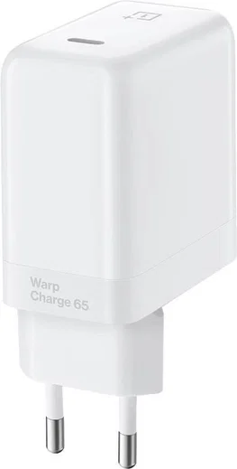 Originele OnePlus Warp Charge 65W USB-C Snel Lader Wit afbeelding 1