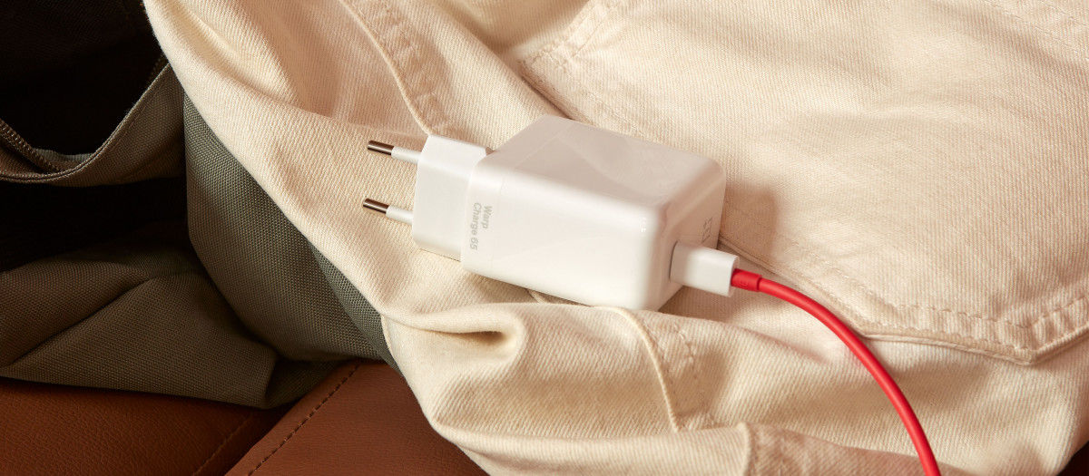 Originele OnePlus Warp Charge 65W USB-C Snel Lader Wit afbeelding 3