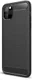 Apple iPhone 12 Pro Hoesje Geborsteld TPU Flexibele Back Cover Zwart afbeelding 1