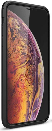 Apple iPhone 12 Pro Hoesje Geborsteld TPU Flexibele Back Cover Zwart afbeelding 5