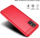 OnePlus 8T Geborsteld TPU Hoesje Rood afbeelding 5