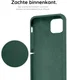 HappyCase Apple iPhone 12 Pro Hoesje Siliconen Back Cover Groen afbeelding 7