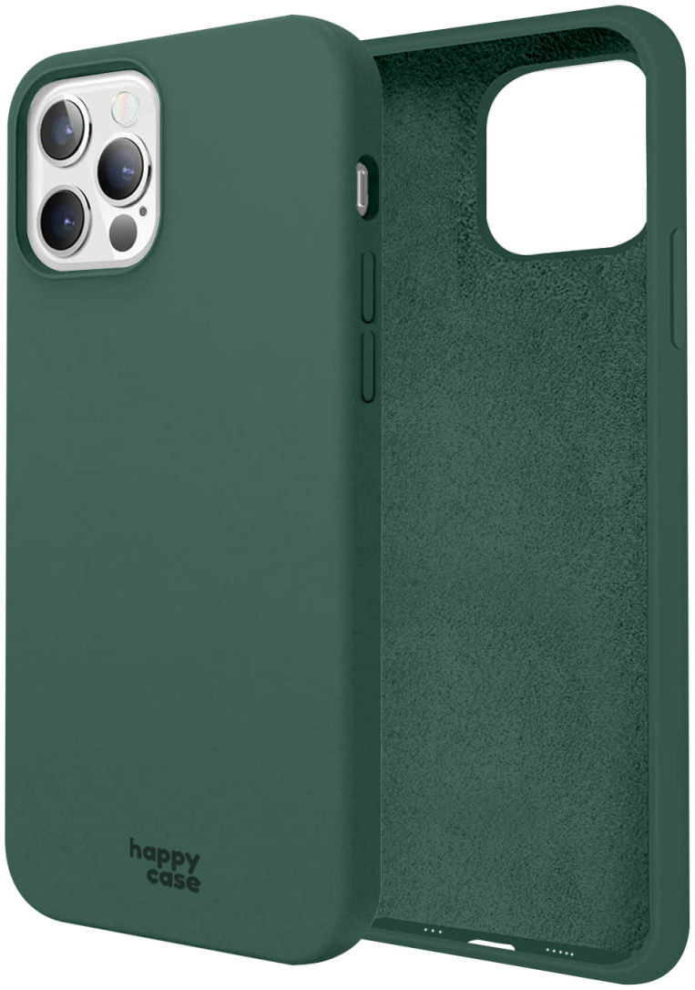 HappyCase Apple iPhone 12 Pro Hoesje Siliconen Back Cover Groen afbeelding 8