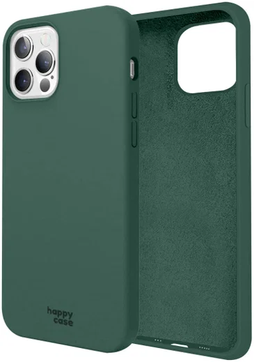 HappyCase Apple iPhone 12 Pro Hoesje Siliconen Back Cover Groen afbeelding 8