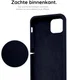 HappyCase Apple iPhone 12 Pro Hoesje Siliconen Back Cover Blauw afbeelding 6