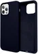 HappyCase Apple iPhone 12 Pro Hoesje Siliconen Back Cover Blauw afbeelding 7