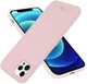 HappyCase Apple iPhone 12 Pro Hoesje Siliconen Back Cover Roze afbeelding 2