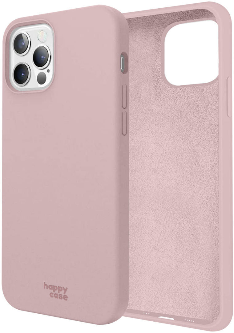 HappyCase Apple iPhone 12 Pro Hoesje Siliconen Back Cover Roze afbeelding 8