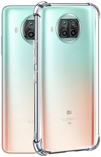 Xiaomi Mi 10T Lite Hoesje Schokbestendig Transparant afbeelding 1