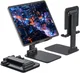 Verstelbare Aluminium iPad/Tablet Bureau Houder Opvouwbaar Zwart afbeelding 2
