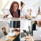Verstelbare Aluminium iPad/Tablet Bureau Houder Opvouwbaar Wit afbeelding 10