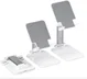 Verstelbare Aluminium iPad/Tablet Bureau Houder Opvouwbaar Wit afbeelding 8