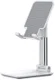 Verstelbare Aluminium iPad/Tablet Bureau Houder Opvouwbaar Wit afbeelding 1