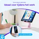 Verstelbare Aluminium iPad/Tablet Bureau Houder Opvouwbaar Roze afbeelding 5
