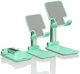 Verstelbare Aluminium iPad/Tablet Bureau Houder Opvouwbaar Groen afbeelding 1