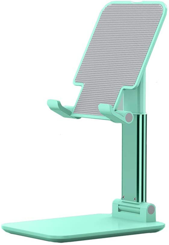 Verstelbare Aluminium iPad/Tablet Bureau Houder Opvouwbaar Groen afbeelding 2