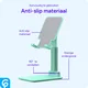 Verstelbare Aluminium iPad/Tablet Bureau Houder Opvouwbaar Groen afbeelding 4