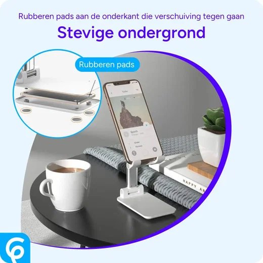 Verstelbare Aluminium iPad/Tablet Bureau Houder Opvouwbaar Groen afbeelding 8