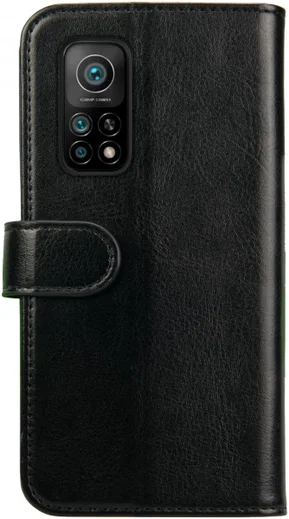 Rosso Element Xiaomi Mi 10T (Pro) Hoesje Book Cover Wallet Case Zwart afbeelding 2