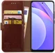 Rosso Element Xiaomi Mi 10T Lite Hoesje Book Cover Wallet Case Bruin afbeelding 1
