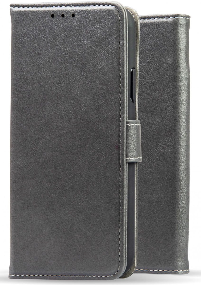 Rosso Element Apple iPhone 12 Pro Hoesje Book Cover Grijs afbeelding 10