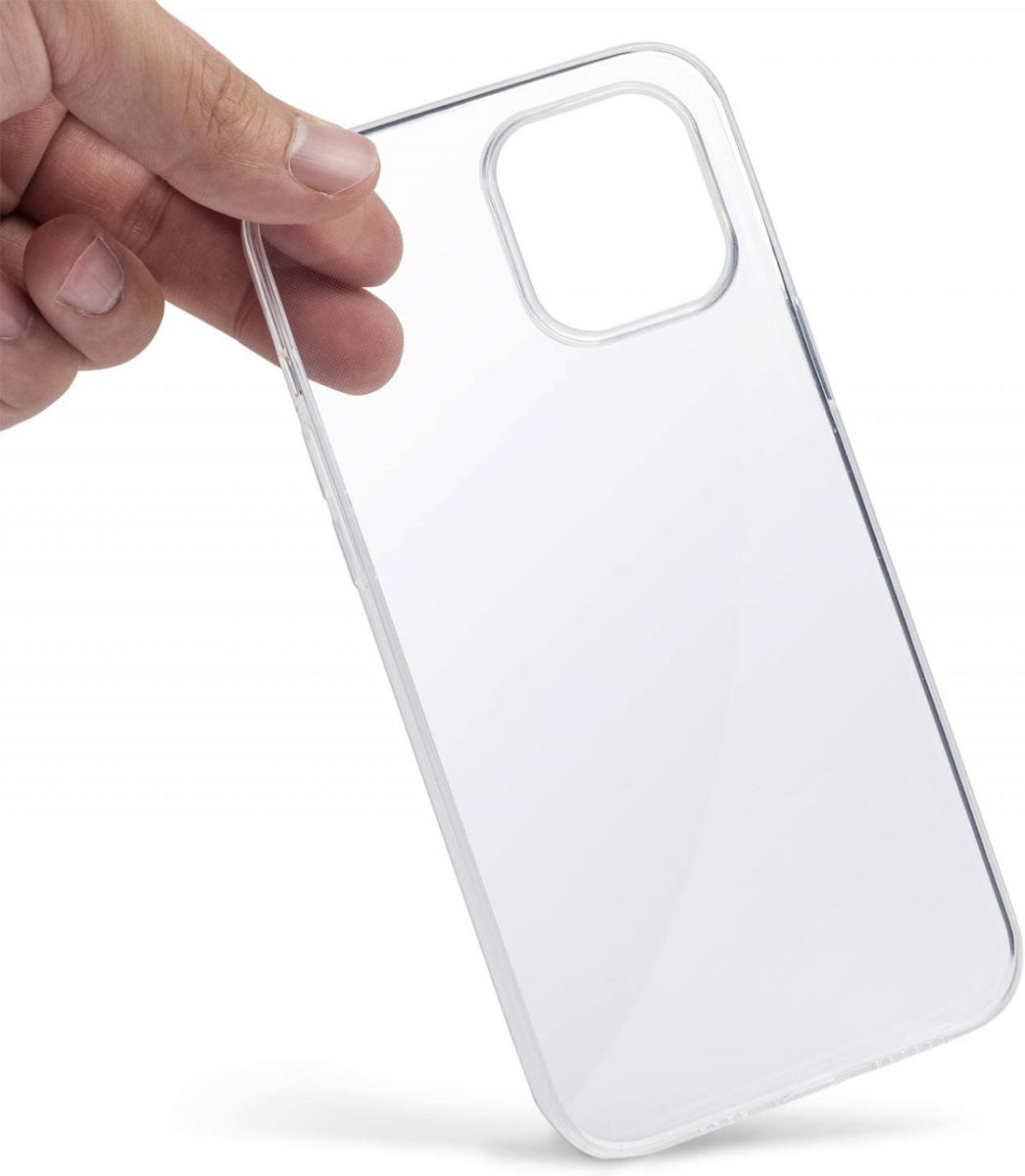 Apple iPhone 12 Pro Hoesje Back Cover Dun TPU Transparant afbeelding 6