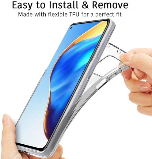 Xiaomi Mi 10T/Mi 10T Pro Hoesje Back Cover Dun TPU Transparant afbeelding 2