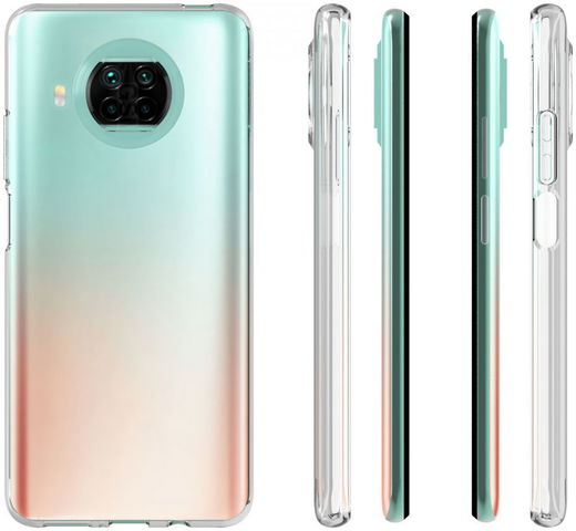 Xiaomi Mi 10T Lite Hoesje Back Cover Dun TPU Transparant afbeelding 2