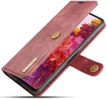 Samsung Galaxy S20 FE 2-in-1 Bookcase en Back Cover Hoesje Wijn Rood