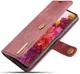 Samsung Galaxy S20 FE 2-in-1 Bookcase en Back Cover Hoesje Wijn Rood afbeelding 1