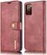 Samsung Galaxy S20 FE 2-in-1 Bookcase en Back Cover Hoesje Wijn Rood afbeelding 4