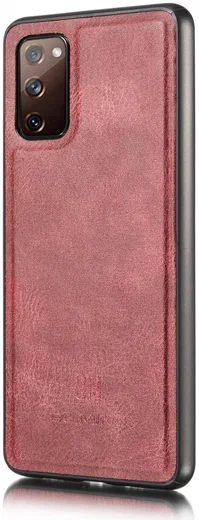 Samsung Galaxy S20 FE 2-in-1 Bookcase en Back Cover Hoesje Wijn Rood afbeelding 10