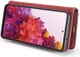 Samsung Galaxy S20 FE 2-in-1 Bookcase en Back Cover Hoesje Wijn Rood afbeelding 12