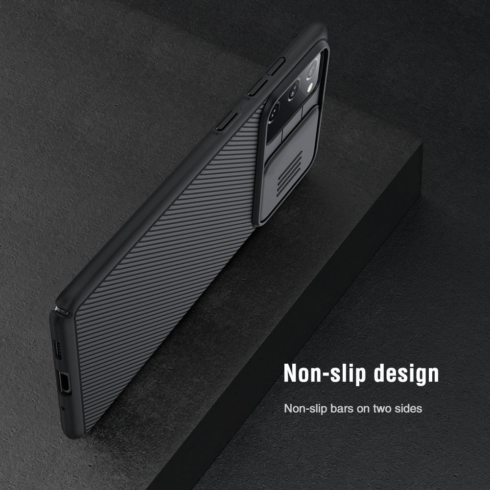 Nillkin CamShield Samsung Galaxy S20 FE Hoesje met Camera Slider Zwart afbeelding 11