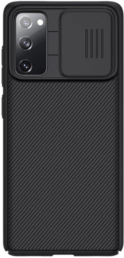 Nillkin CamShield Samsung Galaxy S20 FE Hoesje met Camera Slider Zwart afbeelding 1