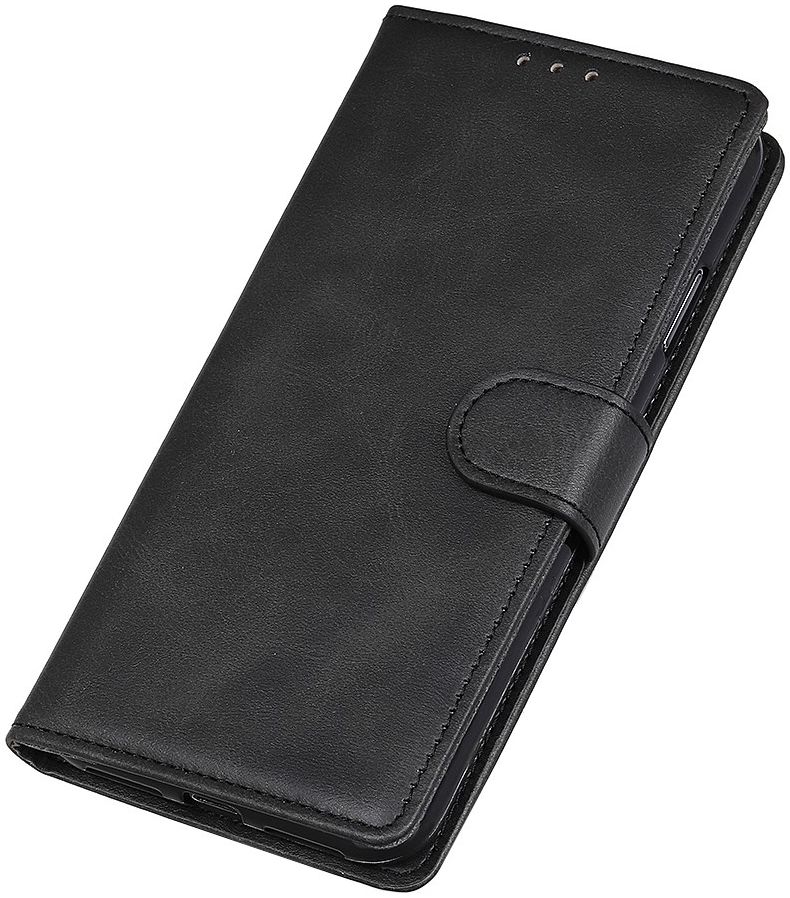 HTC Desire 20 Pro Portemonnee Stand Hoesje Zwart afbeelding 9