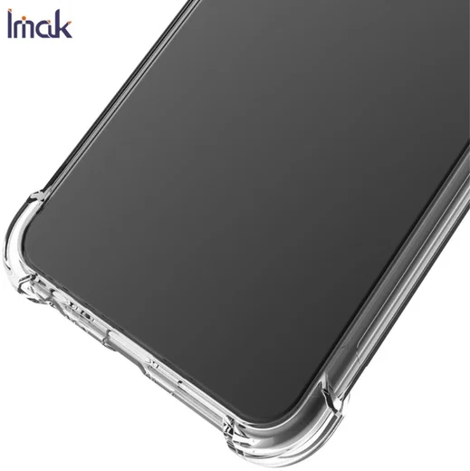 IMAK HTC Desire 20 Pro Hoesje TPU + Screenprotector Transparant afbeelding 4