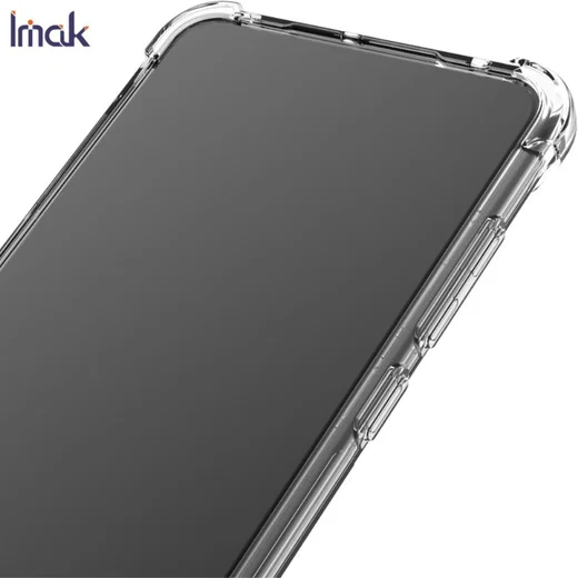 IMAK HTC Desire 20 Pro Hoesje TPU + Screenprotector Transparant afbeelding 5