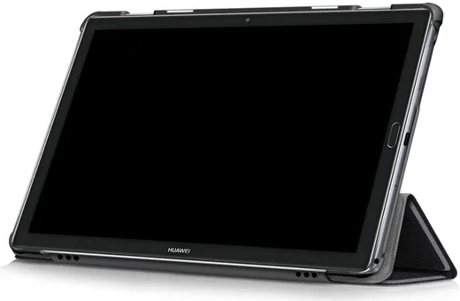Huawei MatePad Pro Hoes Tri-fold Book Case Zwart afbeelding 7