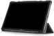 Huawei MatePad Pro Hoes Tri-fold Book Case Zwart afbeelding 7