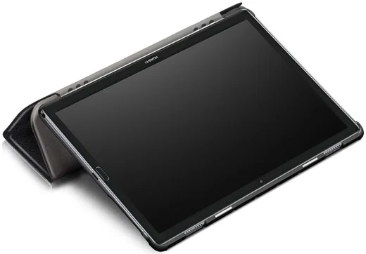 Huawei MatePad Pro Hoes Tri-fold Book Case Zwart afbeelding 9