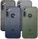 Motorola Moto One Fusion Plus Hoesje Rugged Shield Zwart afbeelding 2