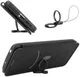 Motorola Moto G9 Plus Carbon Fiber Portemonnee Hoesje Zwart afbeelding 8