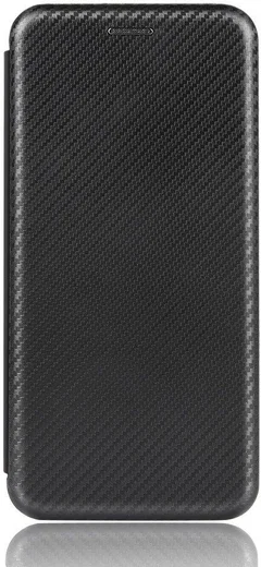 Motorola Moto G9 Plus Carbon Fiber Portemonnee Hoesje Zwart afbeelding 9