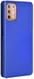 Motorola Moto G9 Plus Carbon Fiber Portemonnee Hoesje Blauw afbeelding 2