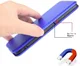 Motorola Moto G9 Plus Carbon Fiber Portemonnee Hoesje Blauw afbeelding 7